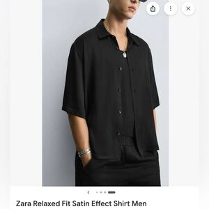Zara Men's Black shirt men